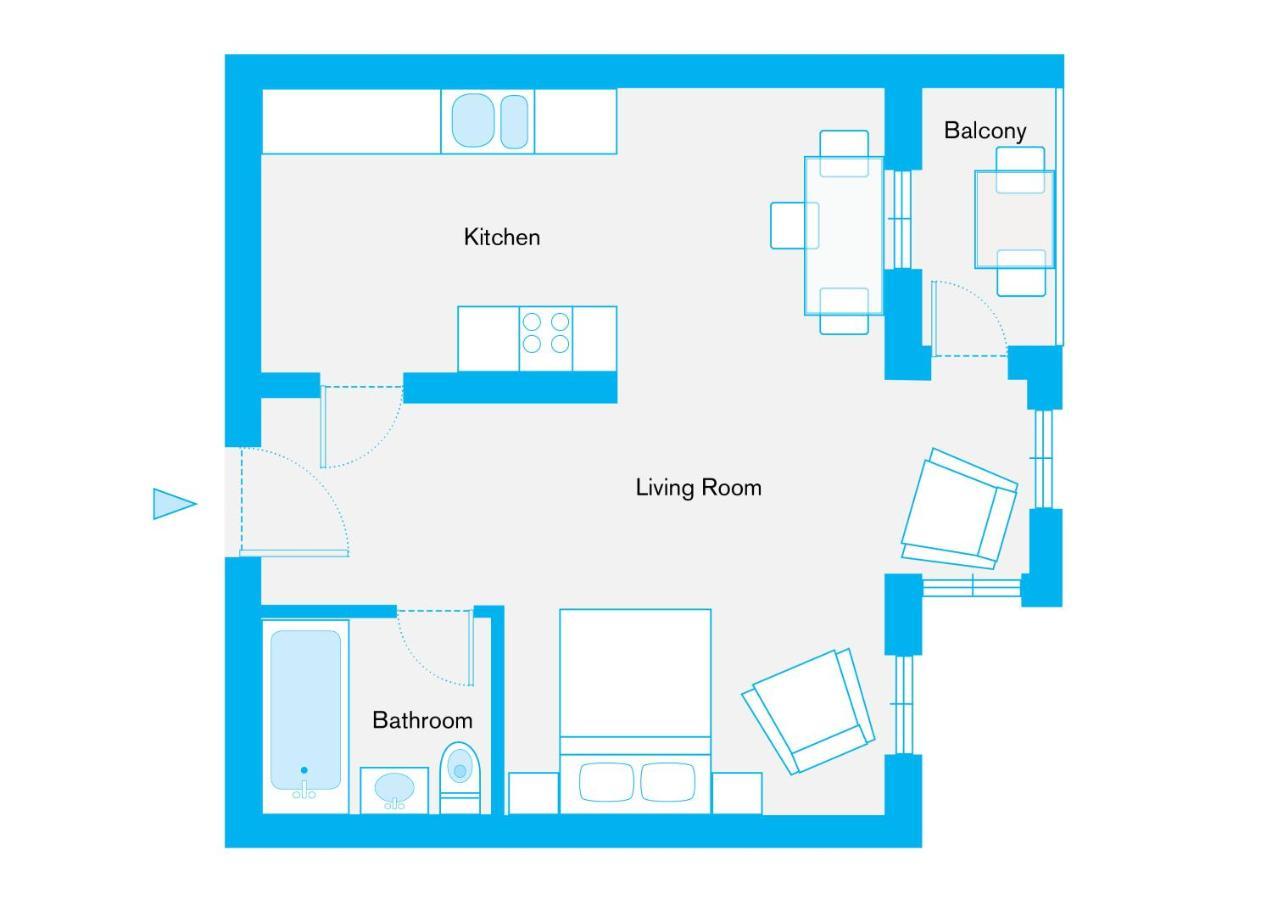 Schoenes Studio In Downtown Mitte Mit Balkon Apartment Берлин Екстериор снимка